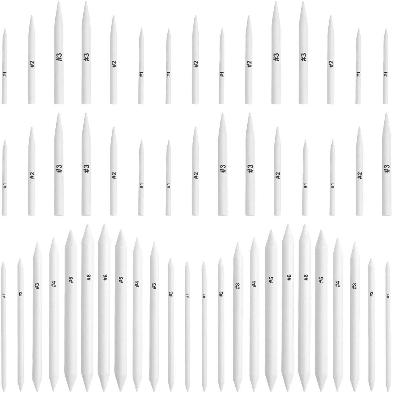 84 Pieces Blending Stumps and Tortillions, Paper Art Blenders, Art Pencils, Drawing Pencils for Student Artist Charcoal Sketch Drawing Tools, Sketch Supplies